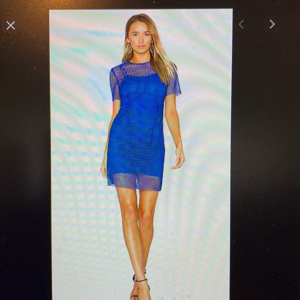 Size 4: Diane Von Furstenberg Chain Lace Dress